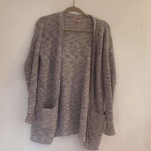 Mossimo heather gray cardigan